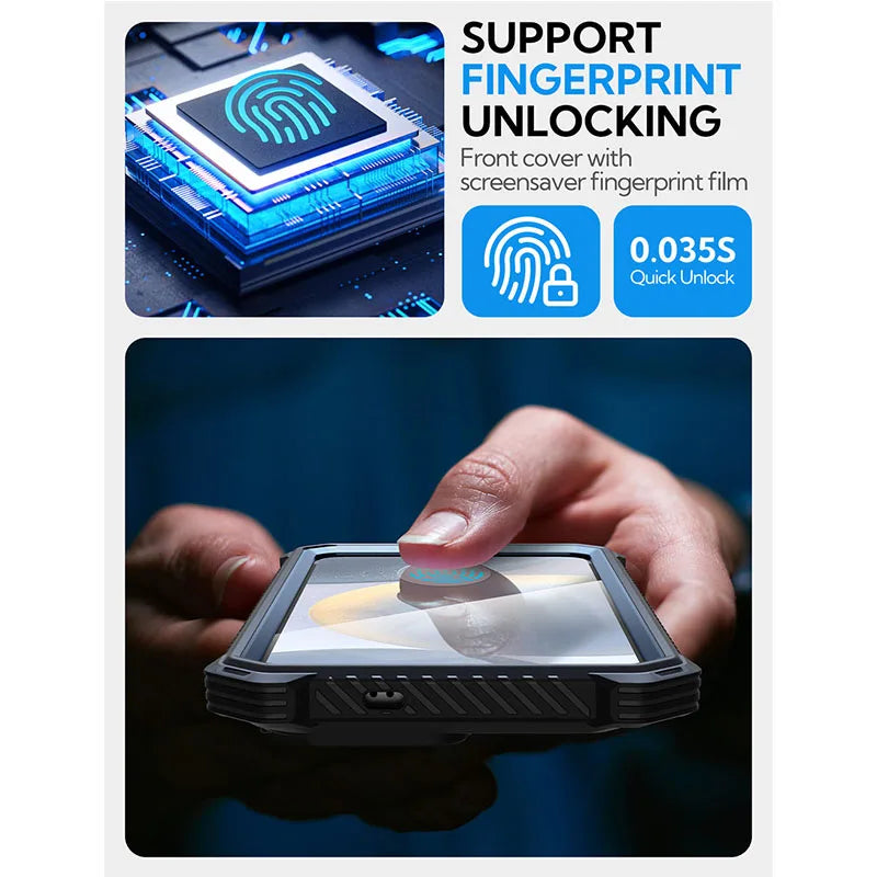 Galaxy S25 Plus Case - BLASON Armorbox Full Body Protective Cover with Military-Grade Drop Protection | Perfect for Outdoor Activities, Travel & Daily Use