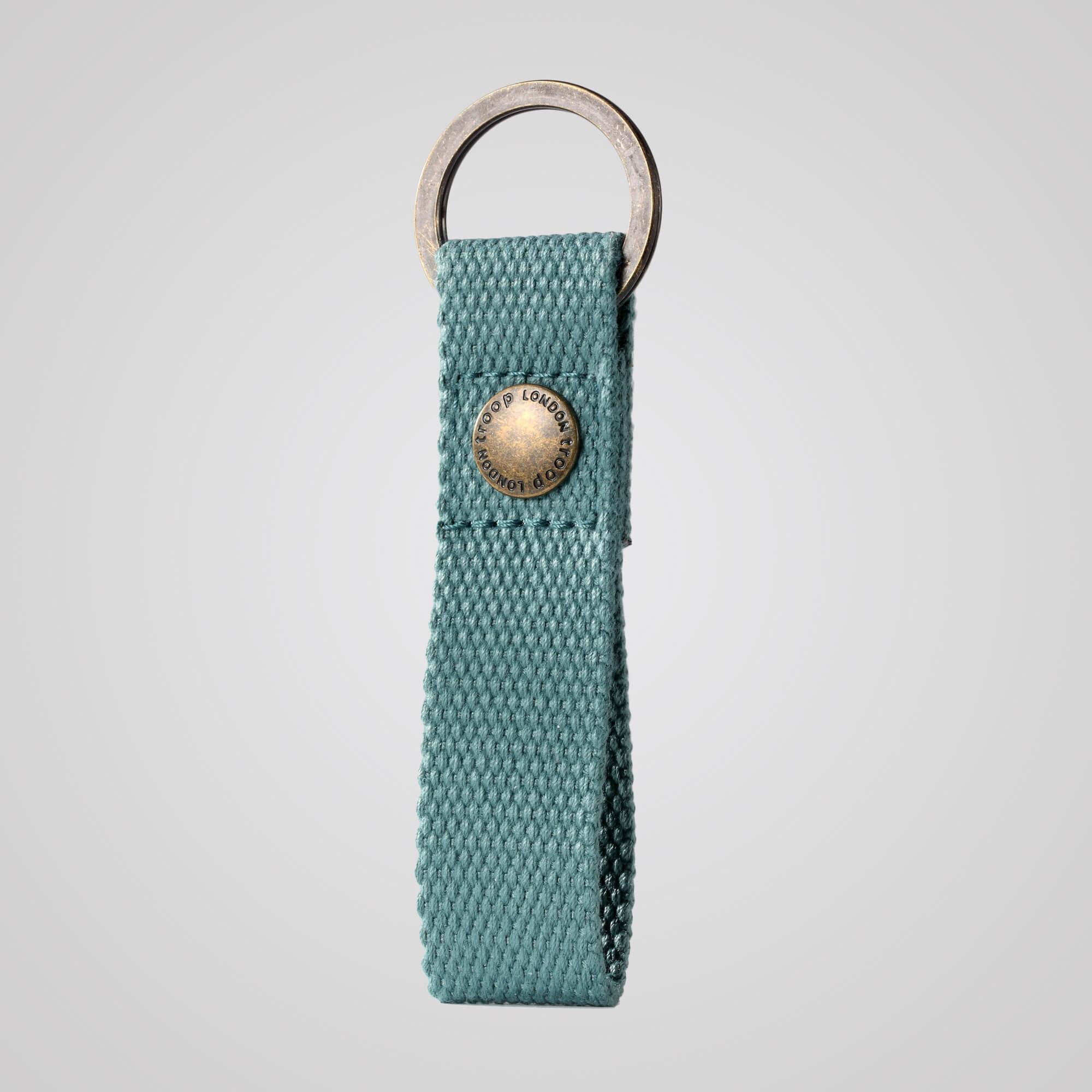 Troop London Practical Loop Keyring - Durable Metal Key Chain for Keys, Car Keys & Accessories - Perfect for Home, Office & Travel Use