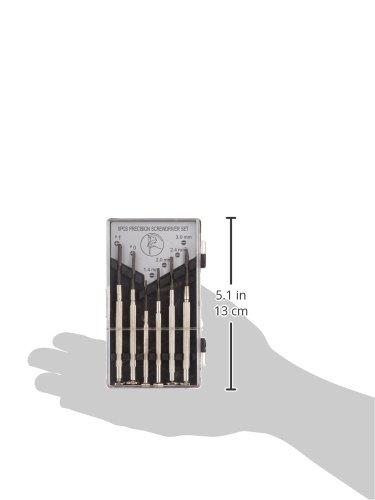 Pit Bull CHIS45 Precision Screwdriver Set - 6-Piece Professional Tool Kit for Electronics, Watches & Glasses Repair | Ideal for DIY, Home & Workshop Use