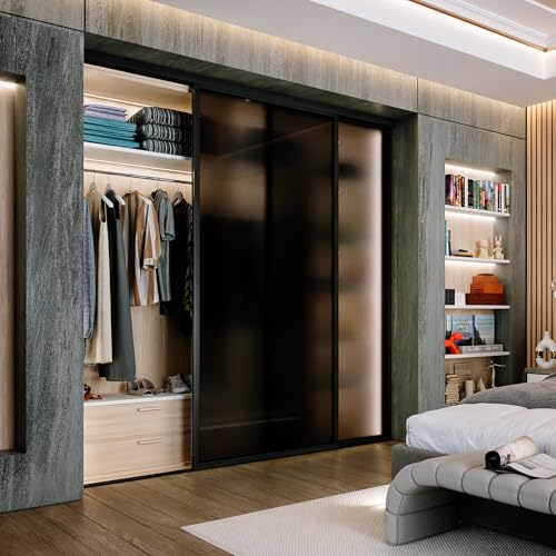 Smoked Frosted Glass