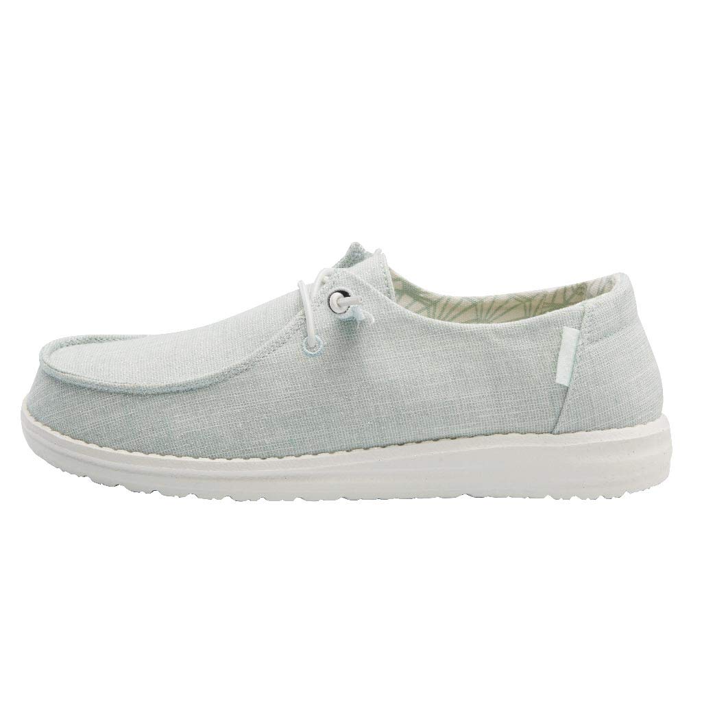 Hey Dude Men's Wally Loafer - Comfortable Slip-On Shoes for Men in Multiple Colors | Breathable & Lightweight Casual Loafers | Perfect for Work, Travel & Everyday Wear
