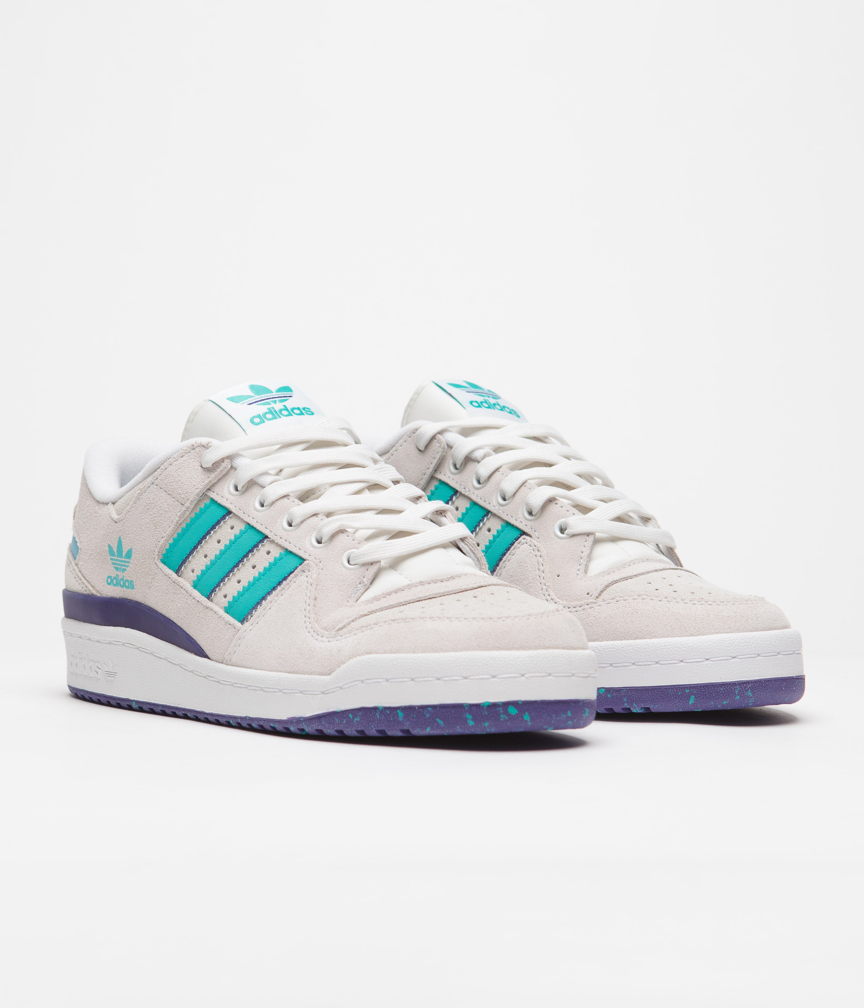 Adidas Forum 84 Low ADV Sneakers - Crystal White/Preloved Blue/FTWR White - Retro Basketball Shoes for Men & Women - Perfect for Streetwear Fashion & Casual Wear