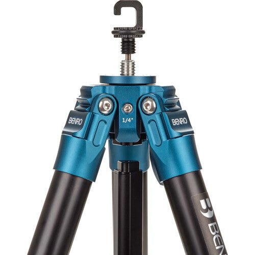 Benro SuperSlim Lightweight Aluminum Tripod with 360° Ball Head - Compact Travel Tripod for DSLR Cameras, Smartphones & Vlogging (Perfect for Outdoor Photography, Hiking & Travel Adventures)