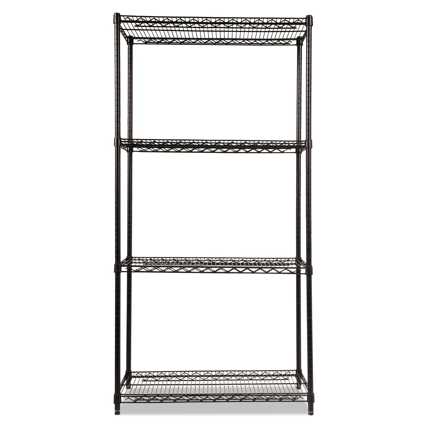 Alera® NSF Certified 4-Tier Industrial Wire Shelving Unit - 36