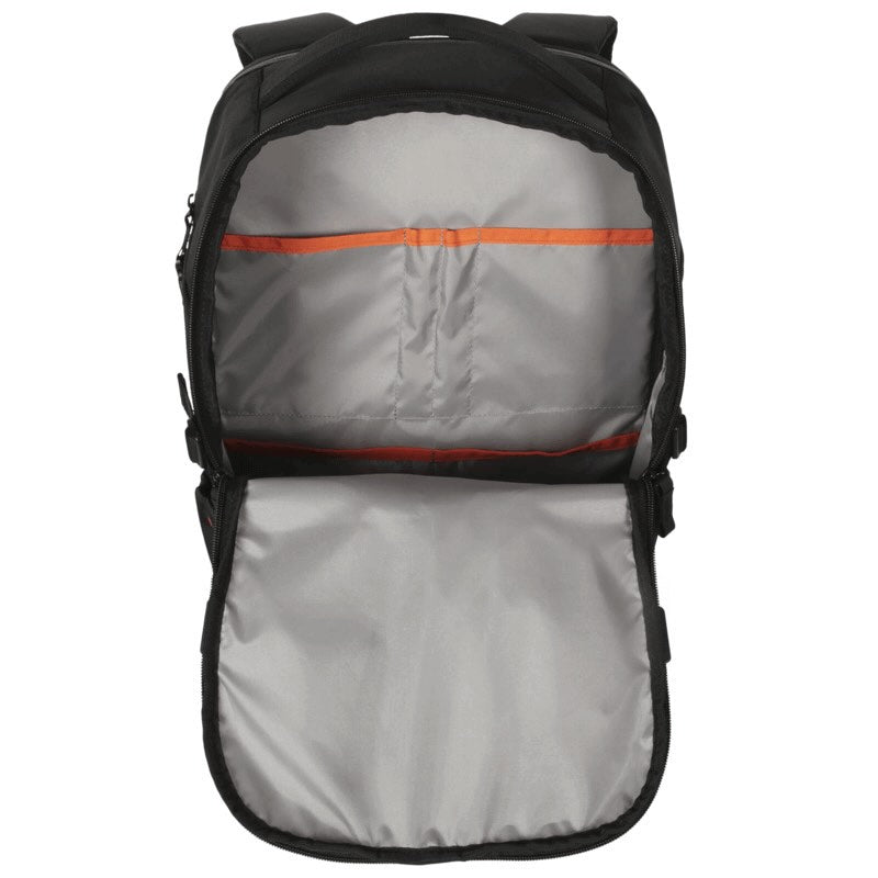 Targus Terra EcoSmart 15.6 Inch Laptop Backpack - Black | Sustainable Recycled Material | Perfect for Work, School & Travel