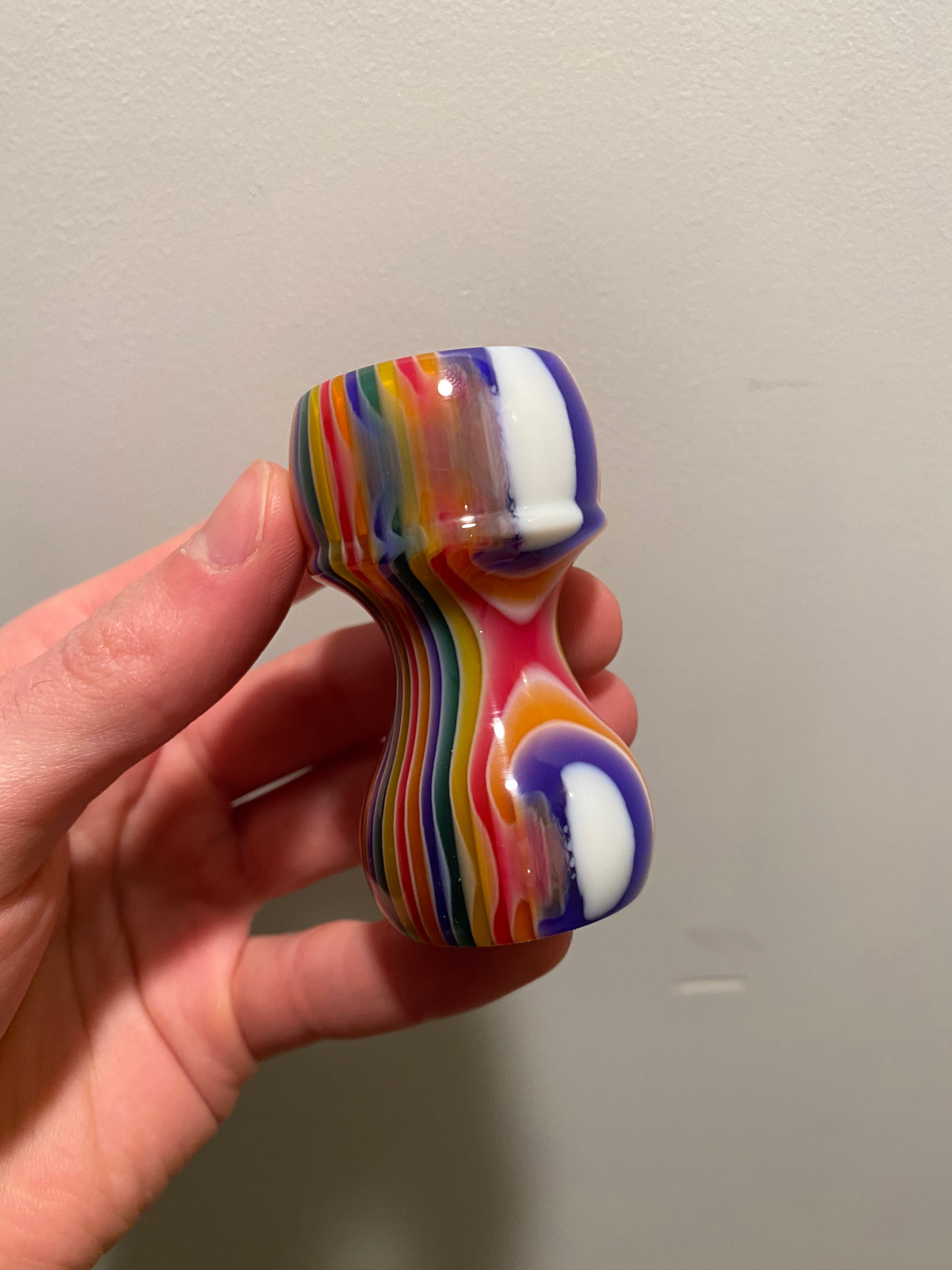 Handcrafted Candy Stripe Shaving Brush Handle - Fits 24mm & 26mm Knots - Premium Factory Second - Perfect for Wet Shaving & Grooming Kits