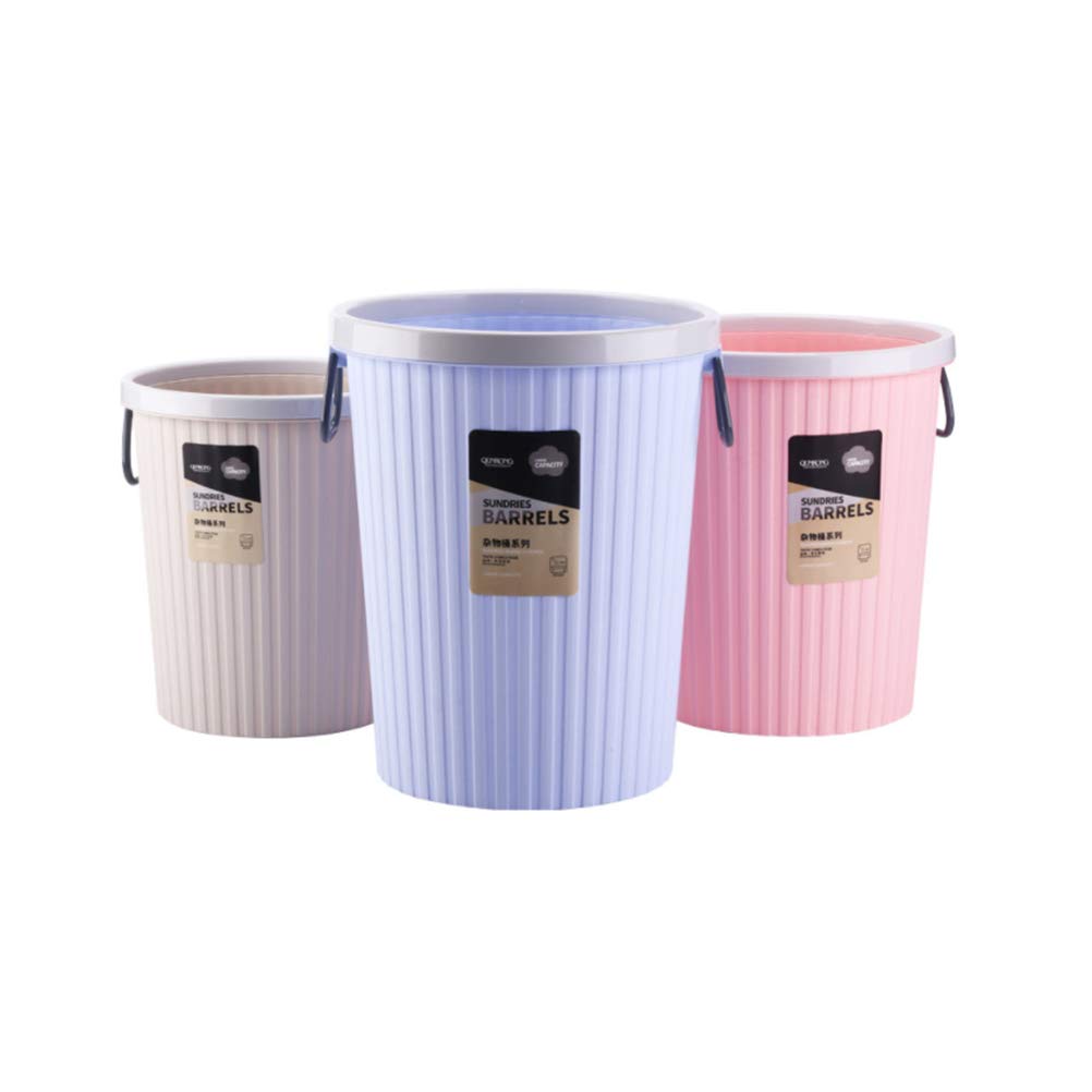 1pc Purple Steel Wool Trash Bin - Unscented Kitchen & Office Waste Basket for Garbage, Paper, Gelatin Art - Simple & Durable for Home, Office, or Studio Use