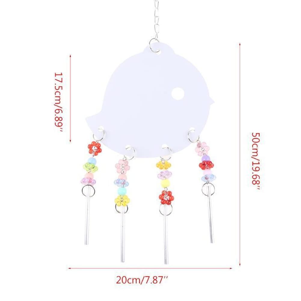 Ansu Bird Swing Toy with Mirror & Bells - Colorful Parrot Perch for Macaw, Cockatoo, Parakeet - Perfect for Cage Entertainment & Exercise