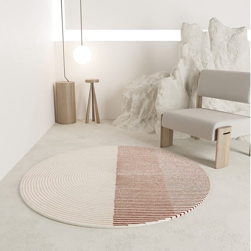 Fluffy Shaggy Round Area Rug - 39.5