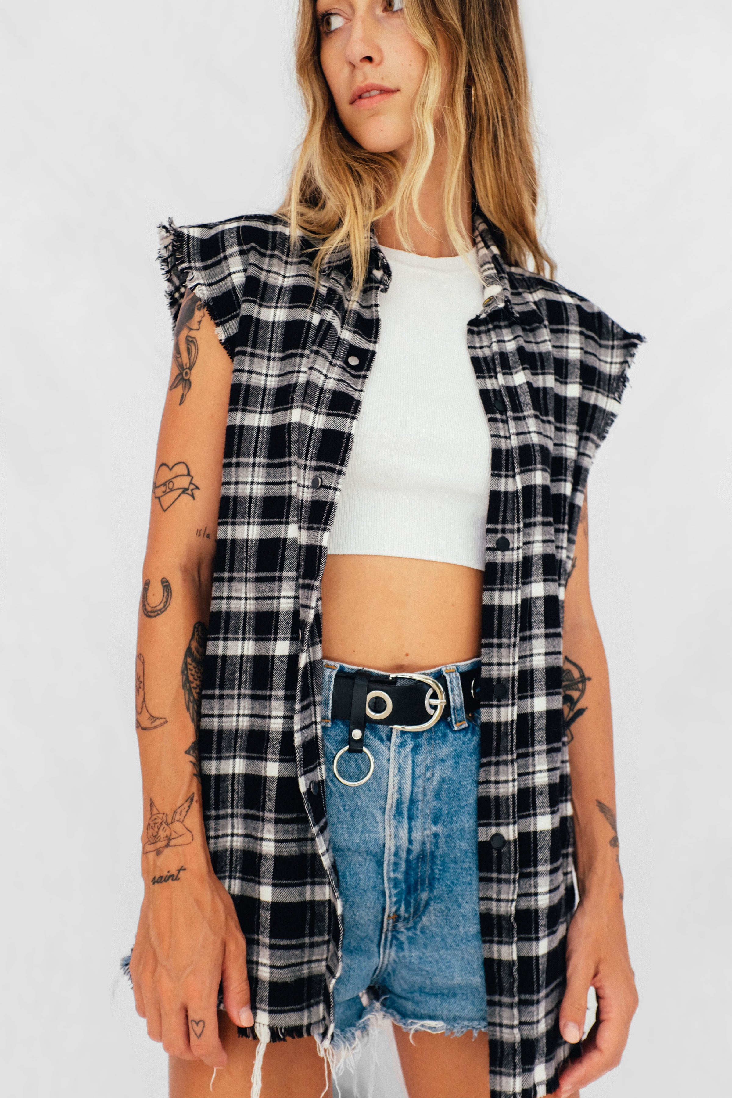 Natural Born Sinner Sleeveless Shirt for Women - Trendy Summer Tank Top - Perfect for Concerts, Beach & Casual Outfits