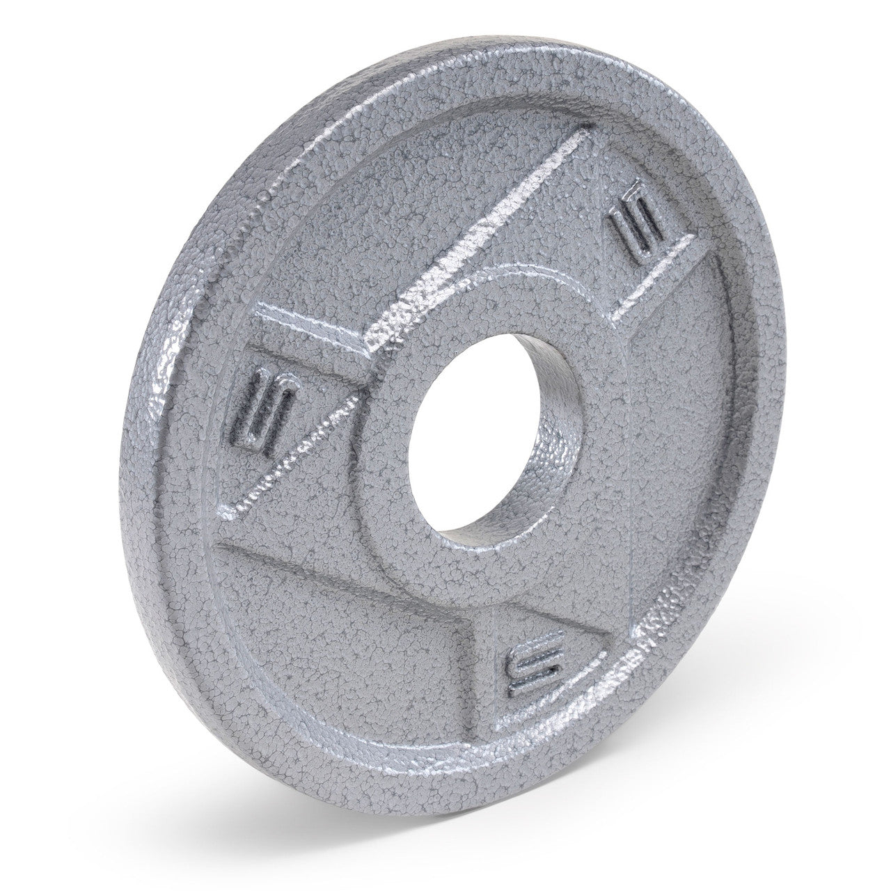 MCW FAMILY 5lb Classic Olympic Plate - Weightlifting & Strength Training Equipment for Home Gym & CrossFit Workouts
