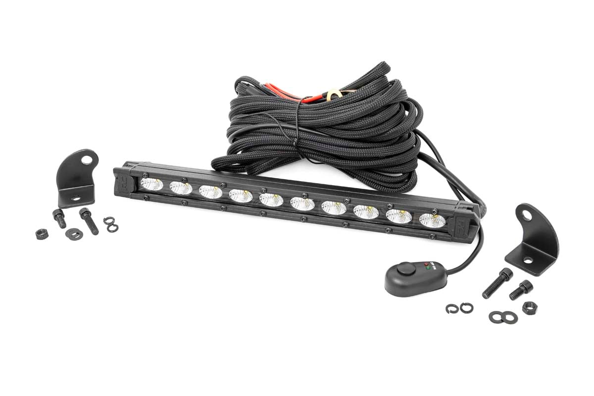 10 Inch Black Series LED Light Bar - Slim Line Off-Road Lighting (70411ABL) | Waterproof & Durable for Trucks, Jeeps, ATVs, UTVs | Perfect for Night Driving, Camping, Off-Road Adventures