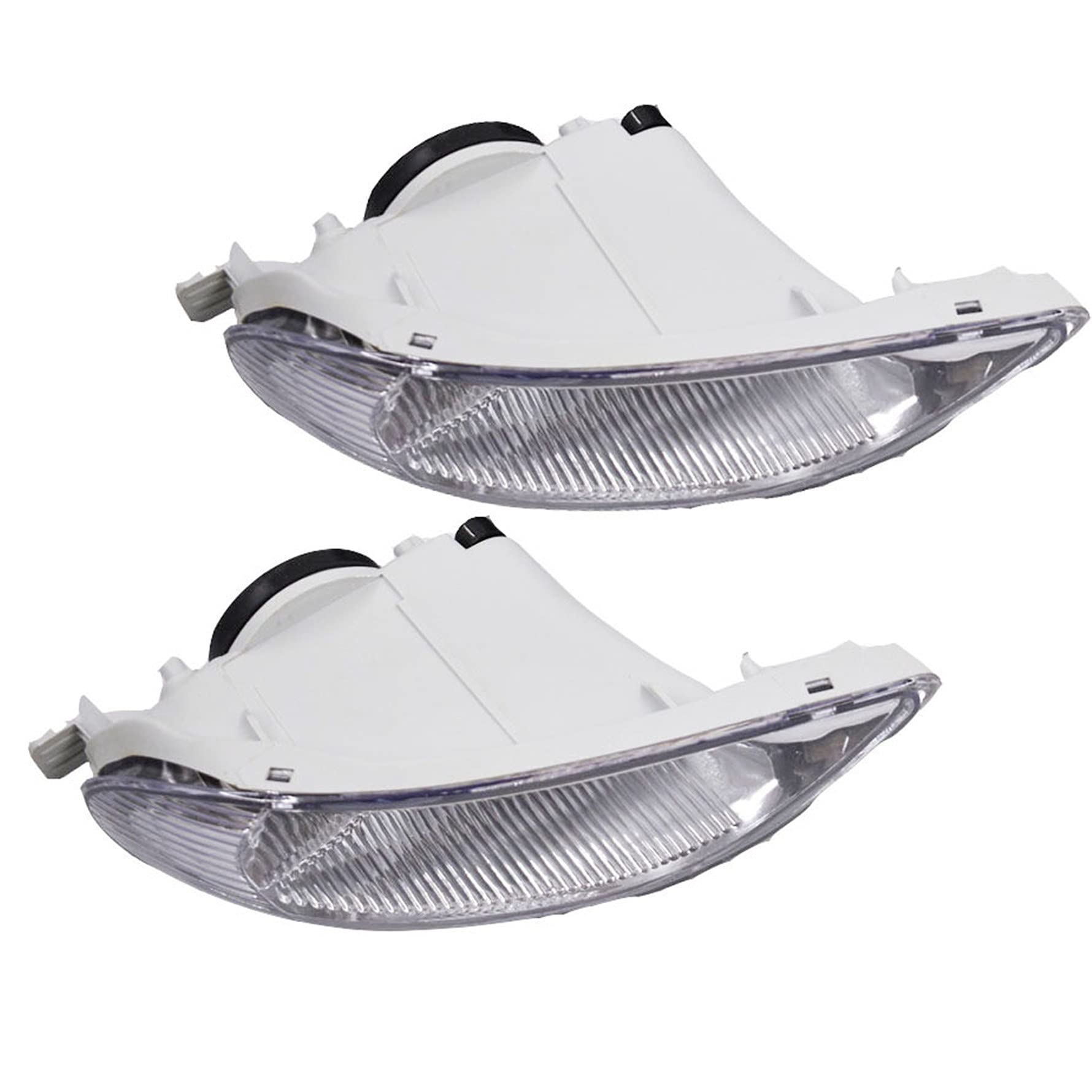 2002-2004 Toyota Camry Fog Lights Replacement - Clear Lens Bumper Driving Lights Pair (Left & Right) for Enhanced Night Visibility & Safety