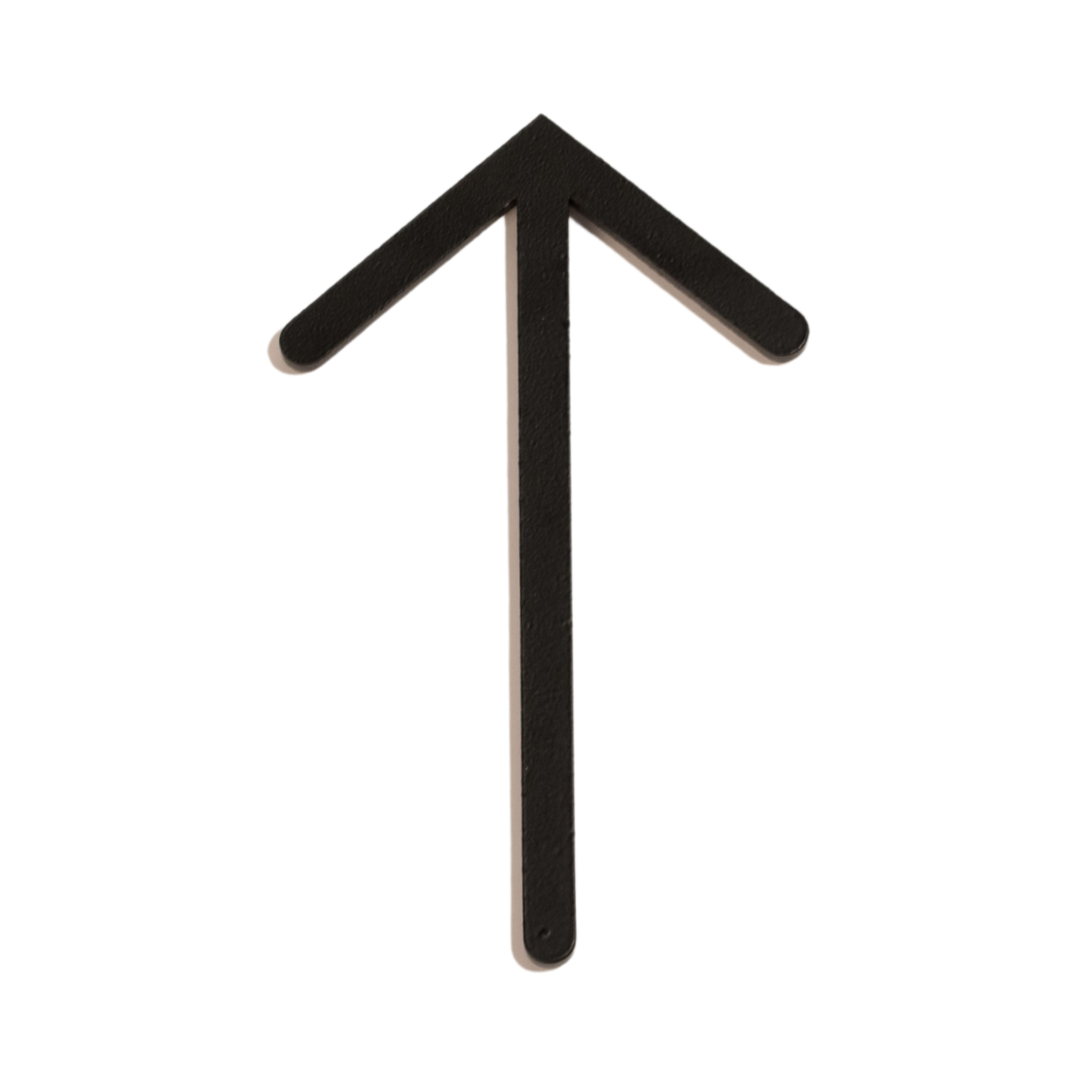 DESIGNSTUFF Black Arrow Signage - Durable Outdoor Directional Sign for Streets, Parking Lots & Events