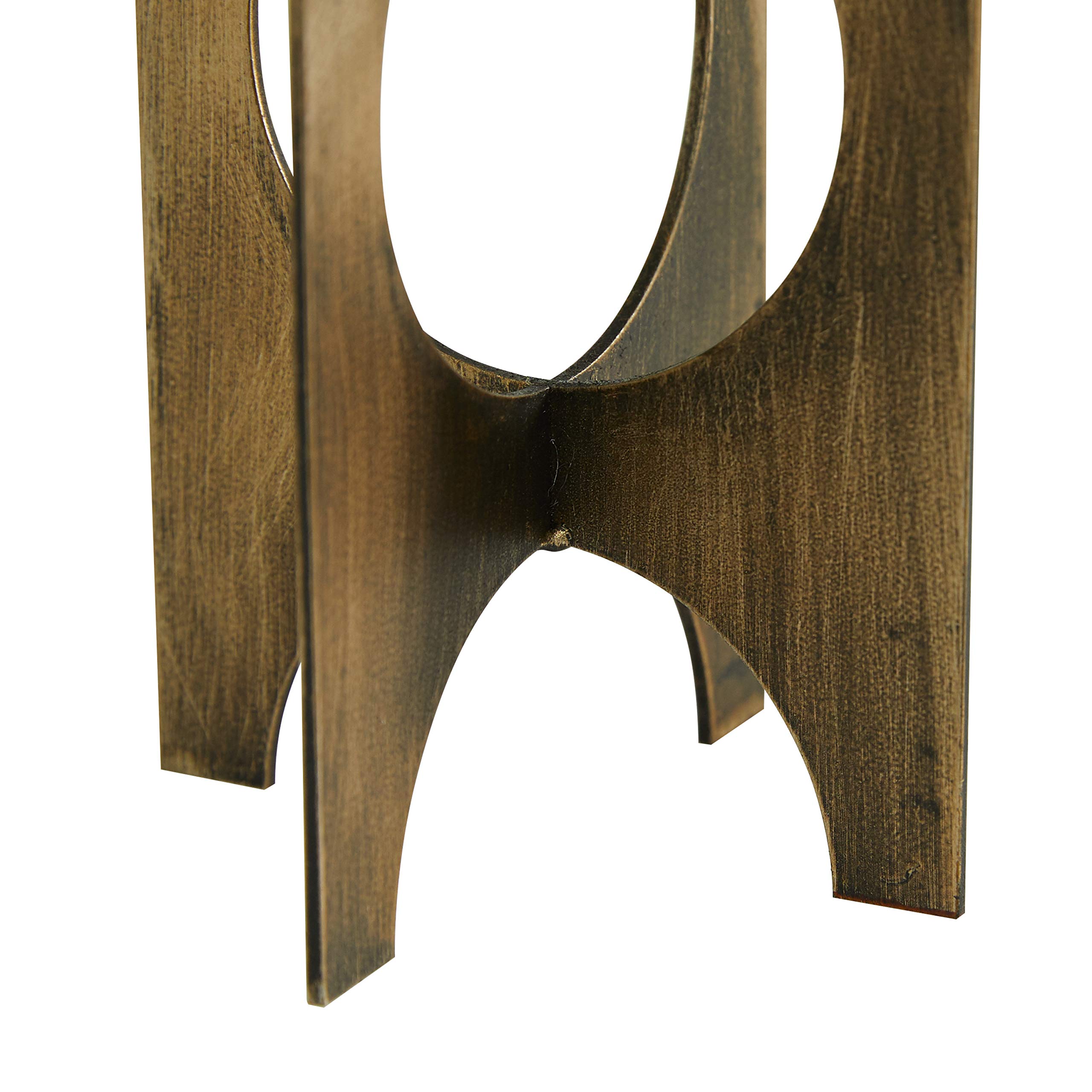 Deco 79 Set of 3 Gold Metal Handmade Decorative Candle Holders - 7