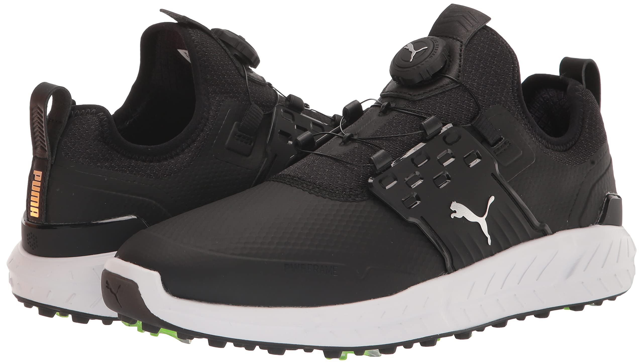 Puma Men's Ignite Articulate Golf Shoes - Lightweight & Waterproof Spiked Golf Shoes for Men - Perfect for Golf Course & Outdoor Sports