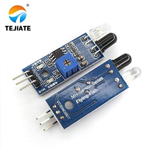 Smart Car Robot 3-Pin IR Infrared Obstacle Avoidance Sensor Module - DIY Kit for Arduino Projects | Reflective Photoelectric Sensor for Robotics, STEM Education & Smart Vehicle Applications