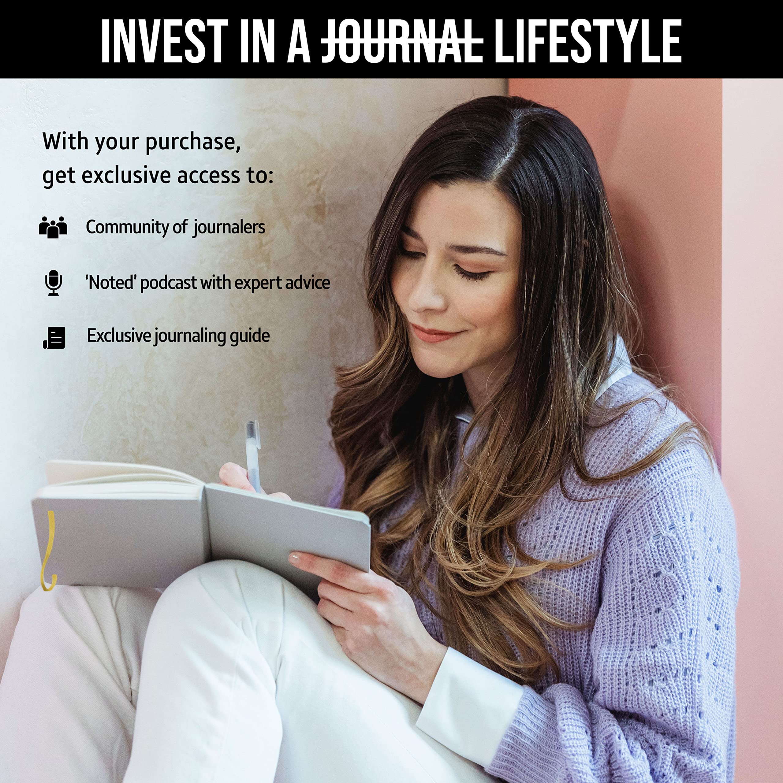 Scribbles That Matter A5 Dotted Journal Notebook - Vegan Hard Cover, 160gsm Bleedproof Thick Paper, 150 Pages (5.75 x 8.5 Inches) with Free Pen - Perfect for Bullet Journaling, Work Planning & Creative Note Taking - Bottle Green