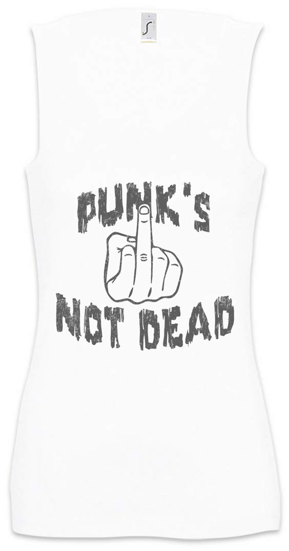 Urban Backwoods Punk's Not Dead II Women's Tank Top - Gym, Fitness & Training Shirt - Perfect for Workouts, Concerts & Streetwear Fashion