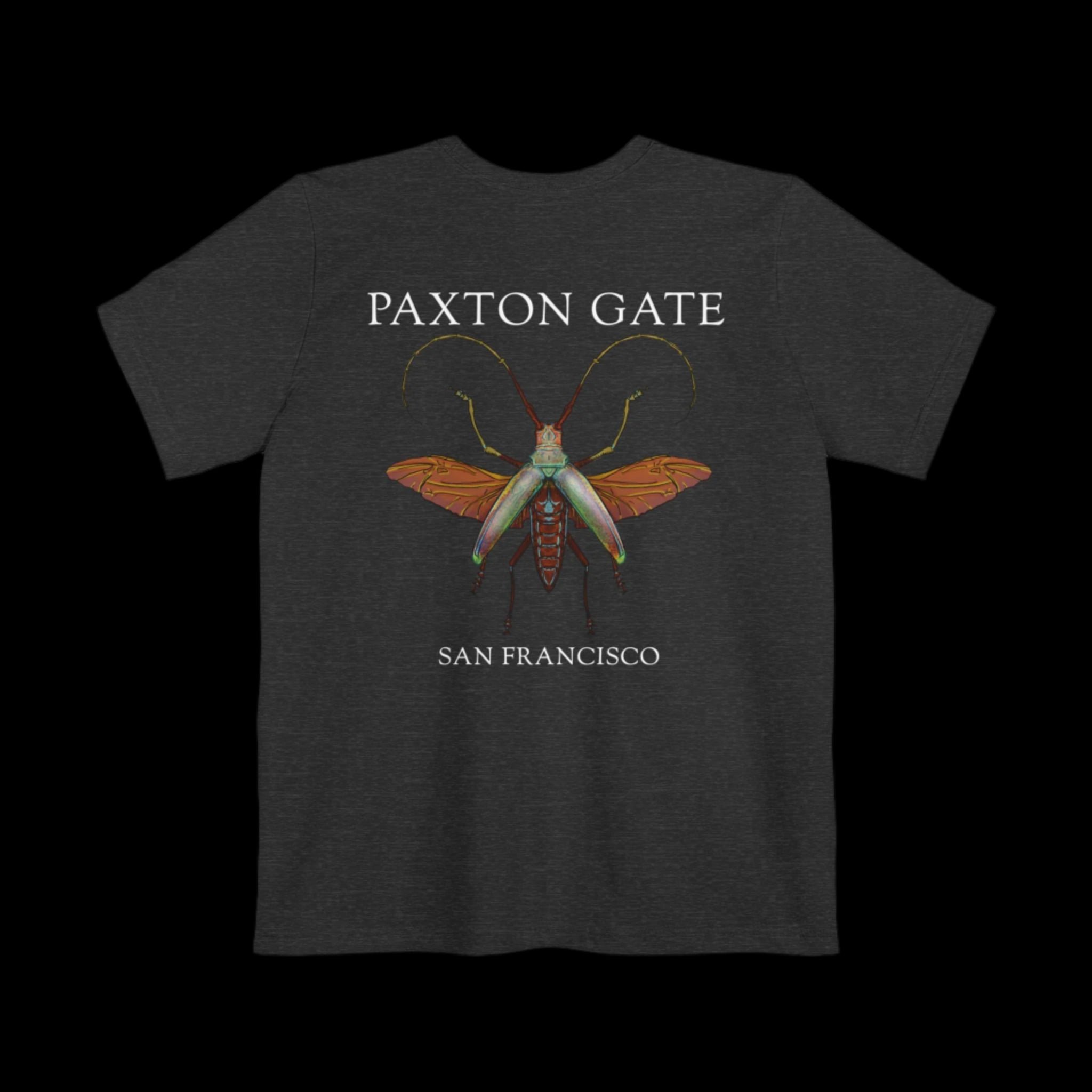 Unisex Longhorn Beetle Pocket T-Shirt by Kris Struble - Casual Graphic Tee for Men & Women, Perfect for Outdoor Adventures and Everyday Wear