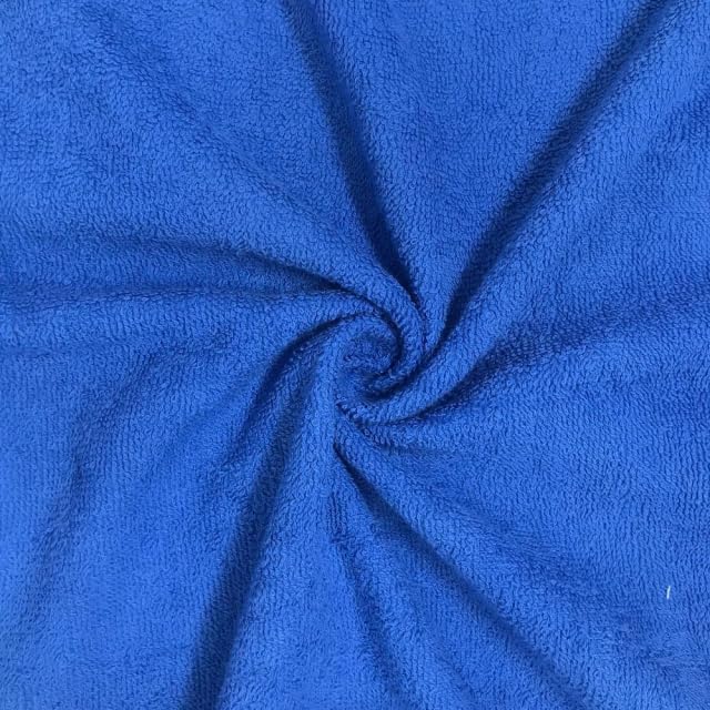 15 Yards Royal Blue 100% Cotton Terry Cloth Fabric Bolt - Soft Absorbent Material for Robes, Towels, Washcloths, Cleaning & Dish Rags - Perfect for DIY Sewing, Baby Products & Home Essentials