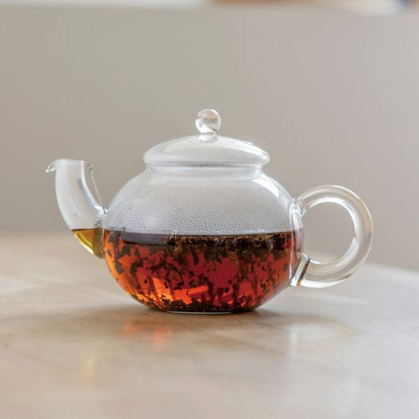 Hario V60 Ceramic Jumping Tea Pot - Premium Japanese Pour Over Coffee & Tea Maker for Home Brewing - Perfect for Morning Coffee, Afternoon Tea, and Gift Giving