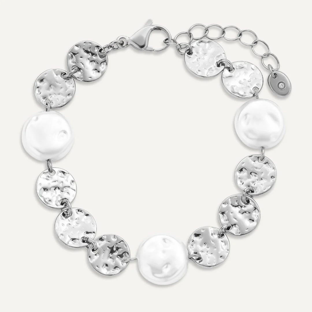 Promise Pearl Bracelet Sterling Silver for Women - Elegant Jewelry Gift for Birthday, Anniversary & Special Occasions