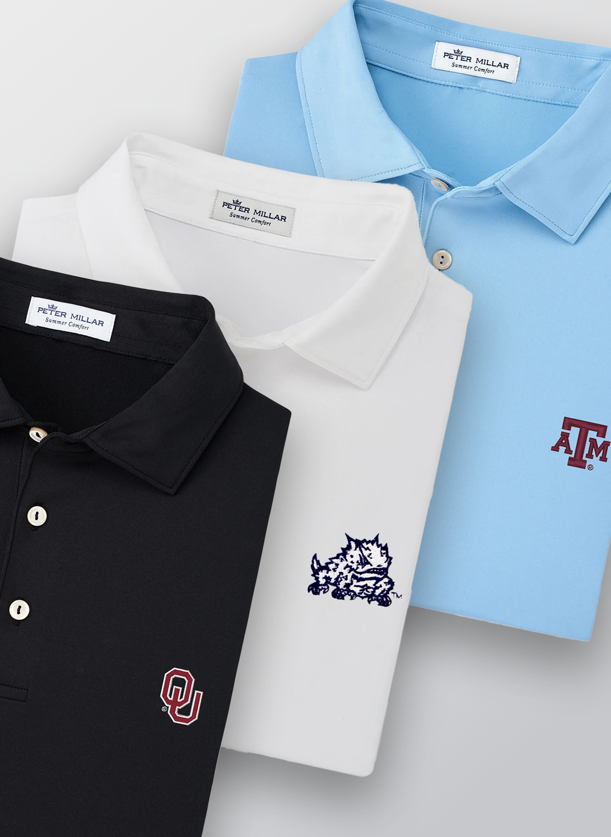 Peter Millar Solid Short Sleeve Knit Shirt - Baylor University Official Licensed Apparel - Perfect for Game Day, Campus Wear & Casual Outfits