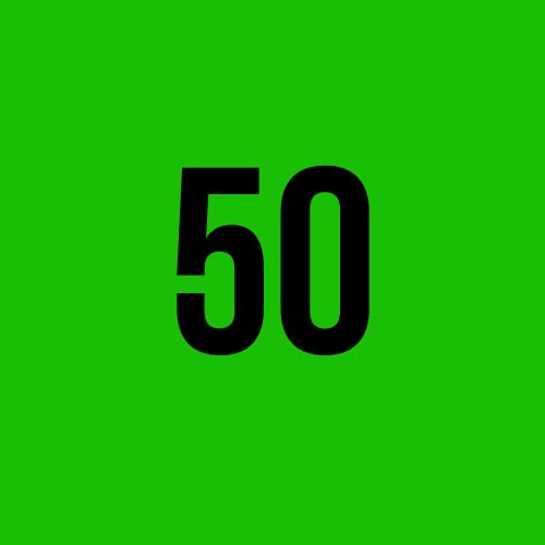 Green - 50 Pack