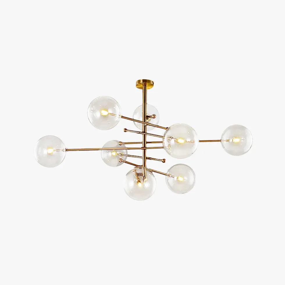 Modern LED Pendant Light with Crystal Grape Design - Elegant Dining Room & Kitchen Island Lighting for Home Decor