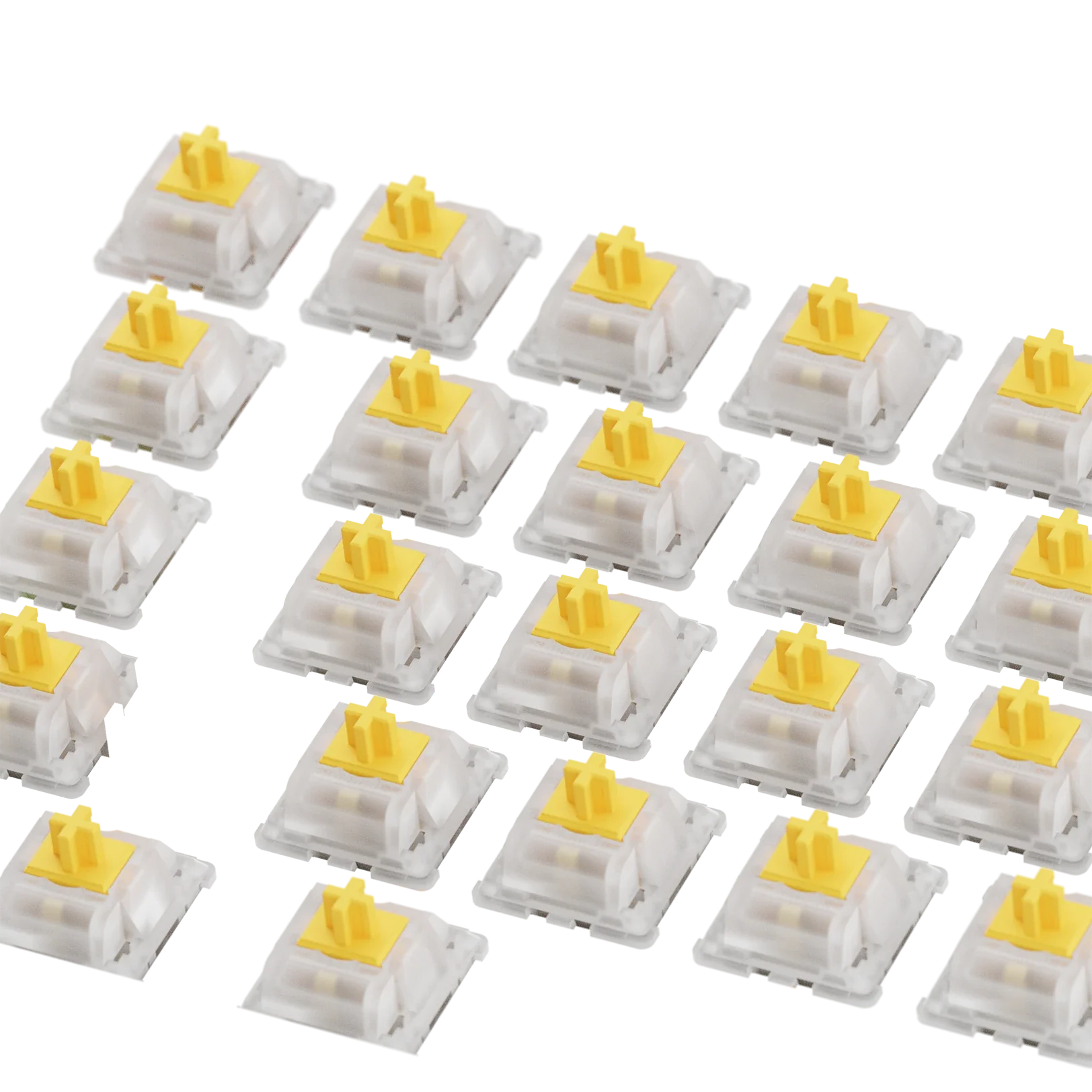 Glorious Panda Silent MX 75 Mechanical Keyboard Switches - Tactile & Quiet for Gaming, Typing & Office Work (ANSI Layout)