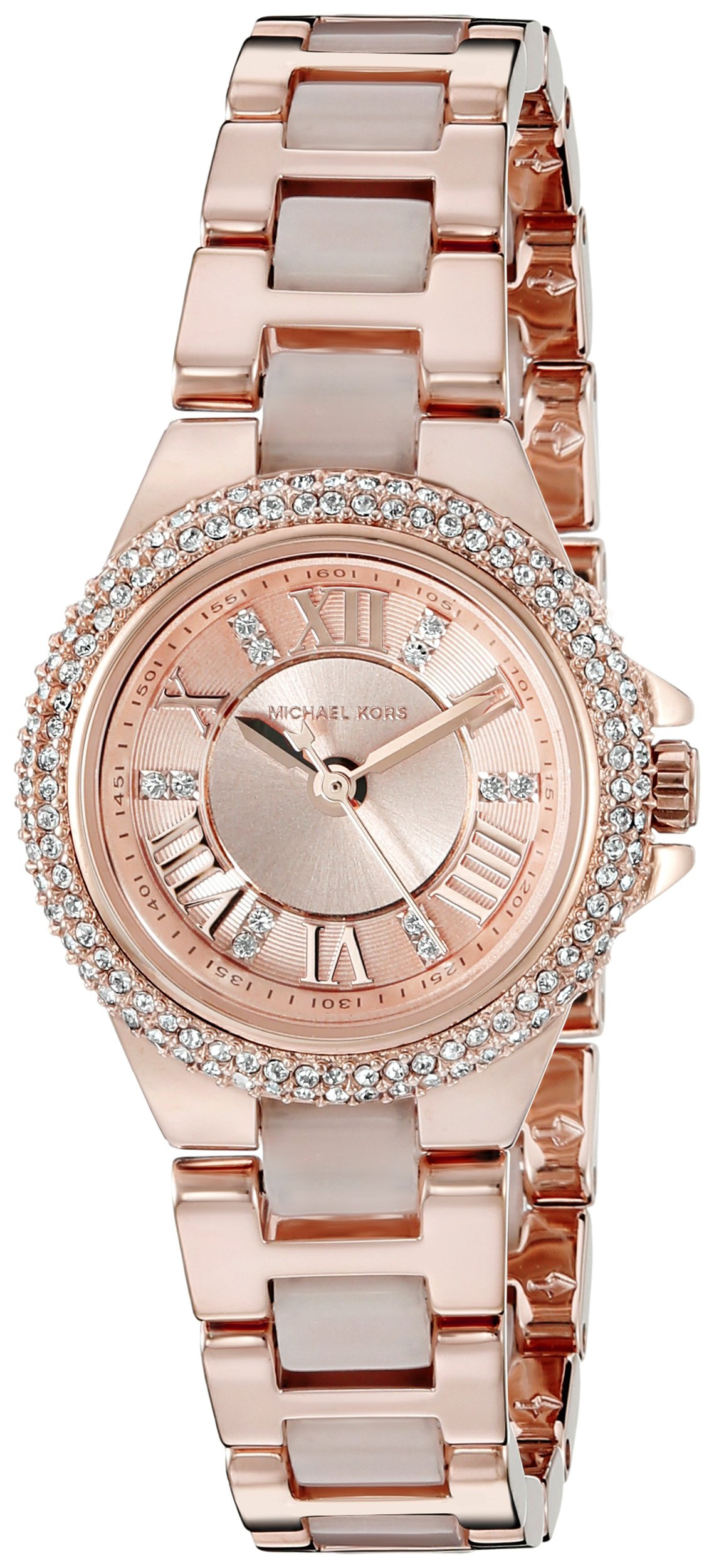 Michael Kors Camille MK4292 Women's Two-Tone Stainless Steel Watch - Elegant Dress Watch for Work, Parties & Special Occasions