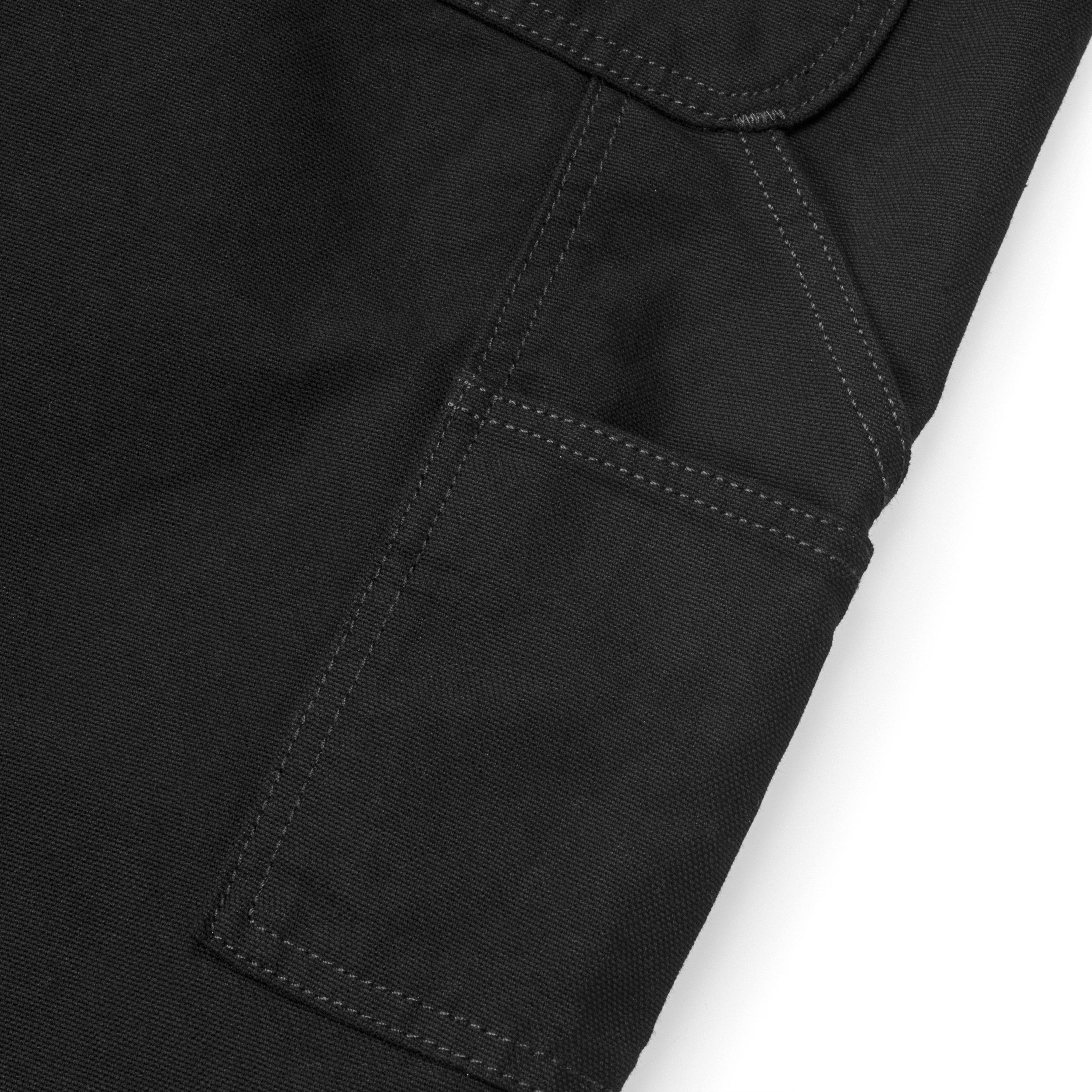 Men's Black Bib Overalls - Durable Workwear for Farming, Construction & Outdoor Activities