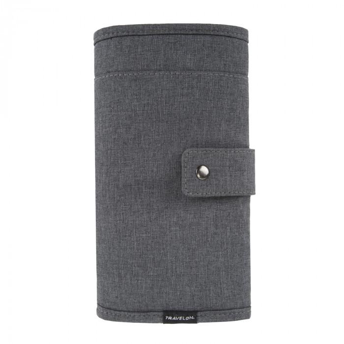 Travelon Urban Tech Accessory Organizer - Compact Travel Electronics Pouch for Phones, Cables & Chargers - Perfect for Business Trips & Daily Commute