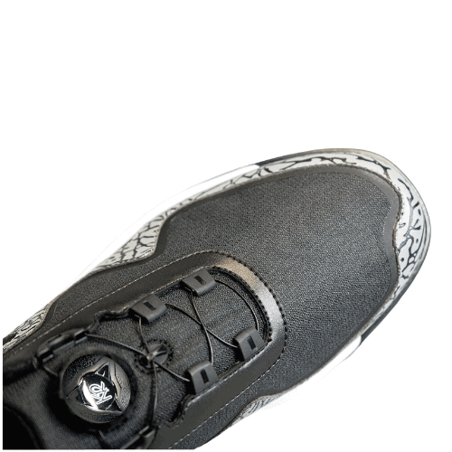 KR Strikeforce TPC The Gladiator Black/Stone High Performance Right Hand Bowling Shoes for Men - Perfect for League Play & Tournament Bowling