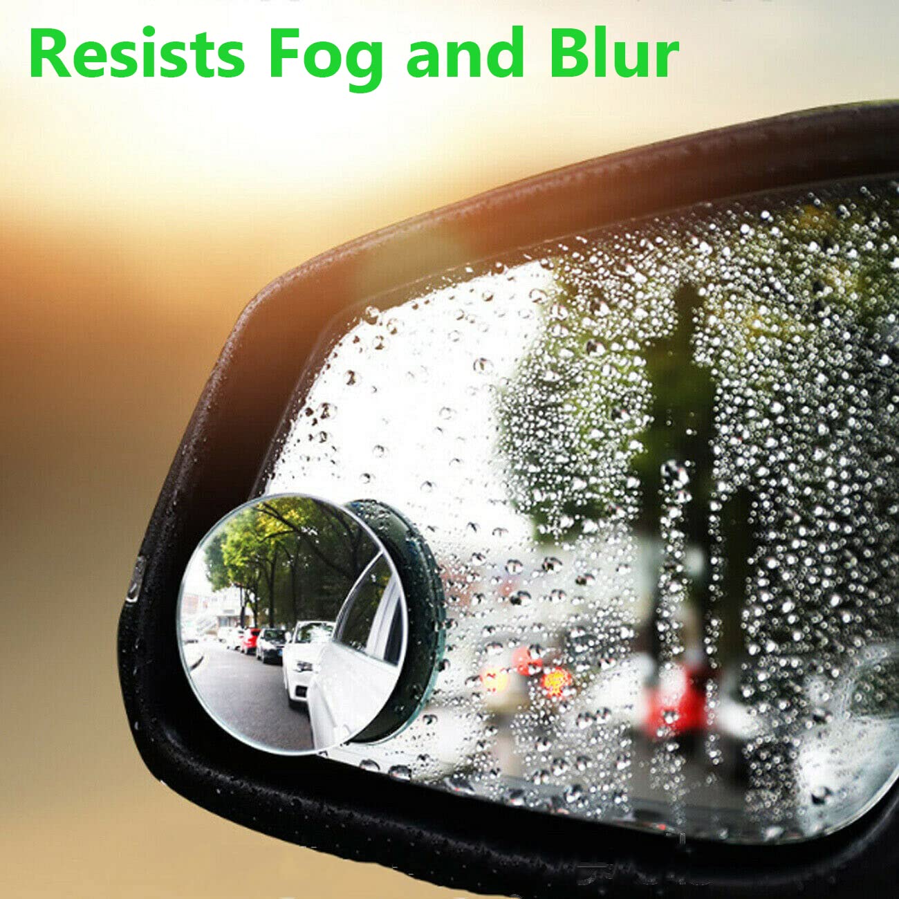 2 Inch Blind Spot Mirror (2 Pack) for Harley-Davidson Pan America 1250 Motorcycle - Anti-Fog, Anti-Blur, Rust & Corrosion Resistant Aluminum Adhesive Mirrors - Perfect for Enhanced Safety and Visibility While Riding