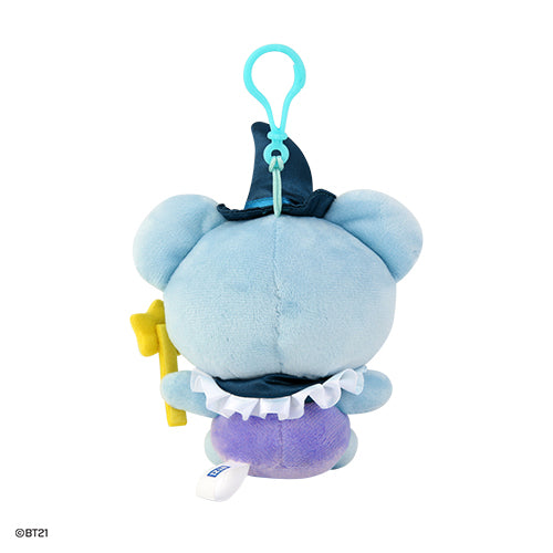 BT21 Mini Wizard Magician Plush Toy - Koya Character | Cute Collectible Stuffed Animal for BTS Fans | Perfect for Home Decor, Gift Giving and Cosplay Accessories