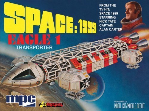 1/72 Scale Space 1999 Eagle 1 Model Kit - MPC791 Collectible Sci-Fi Spaceship Toy for Kids & Adults | Perfect for Display, Gifts & Space Adventure Play