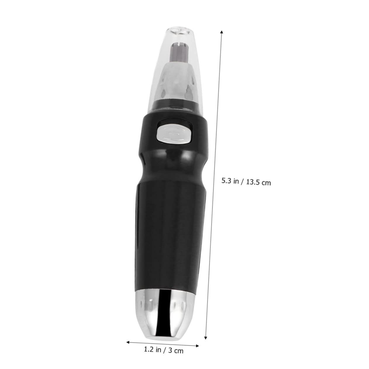 Electric Nose & Ear Hair Trimmer for Men - Hemoton Rechargeable Facial Grooming Kit with Ear Wax Cleaner, Black | Perfect for Travel, Home Use & Personal Grooming
