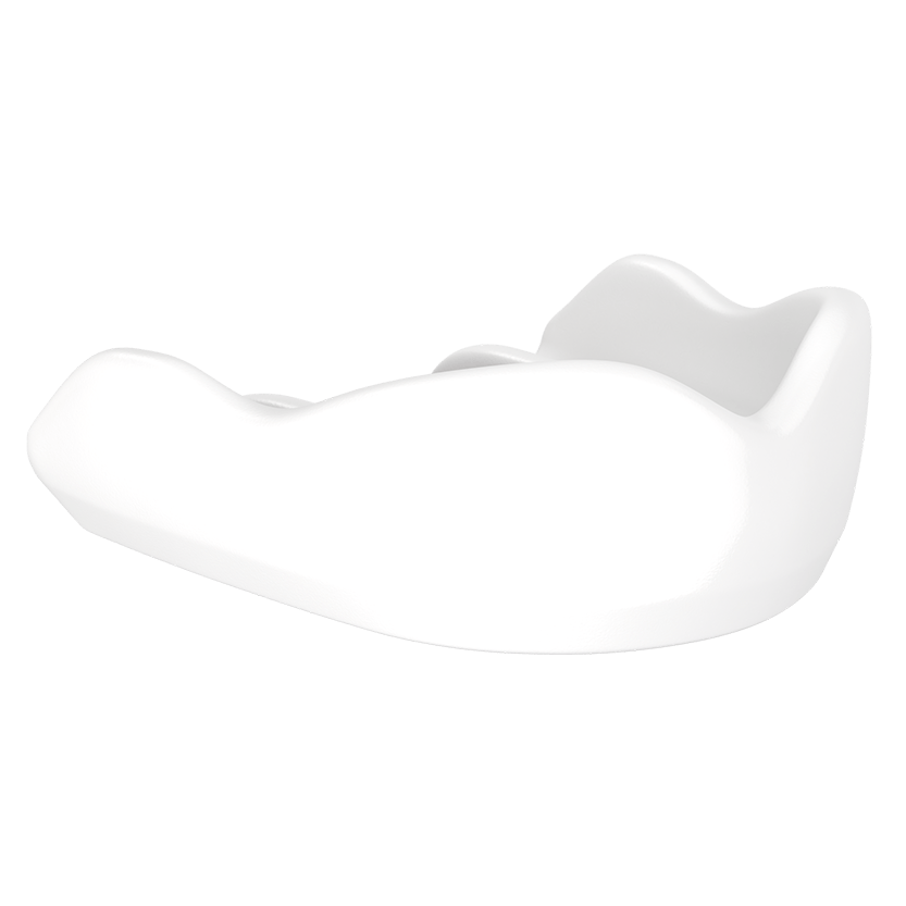 White Mouth Guard HI - High Impact Dental Night Guard for Teeth Grinding & TMJ Relief - Perfect for Sports, Sleep & Teeth Protection