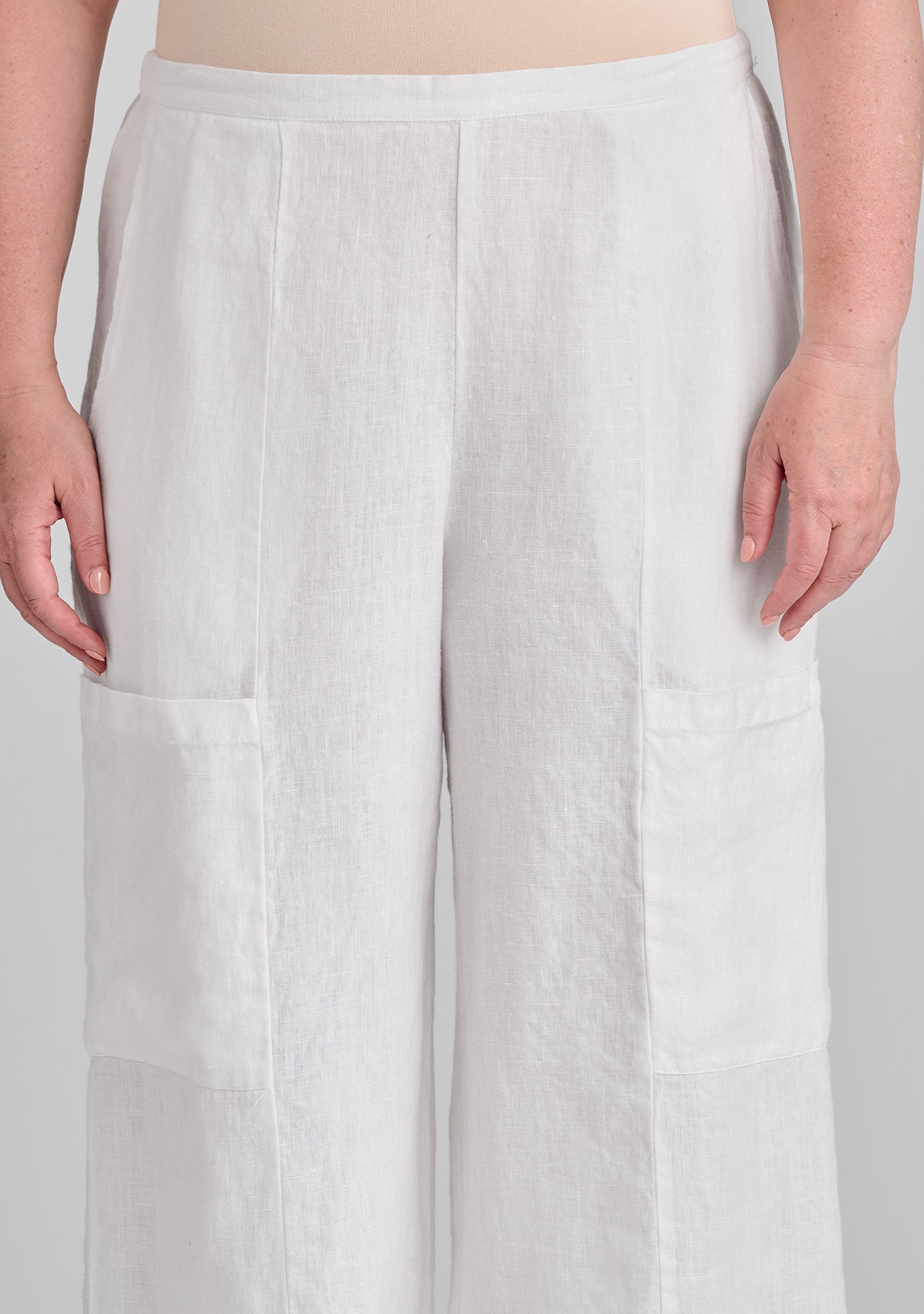 Flattering Linen Crop Pants for Women - Comfortable & Stylish Summer Casual Wear for Beach, Travel & Everyday Outfits