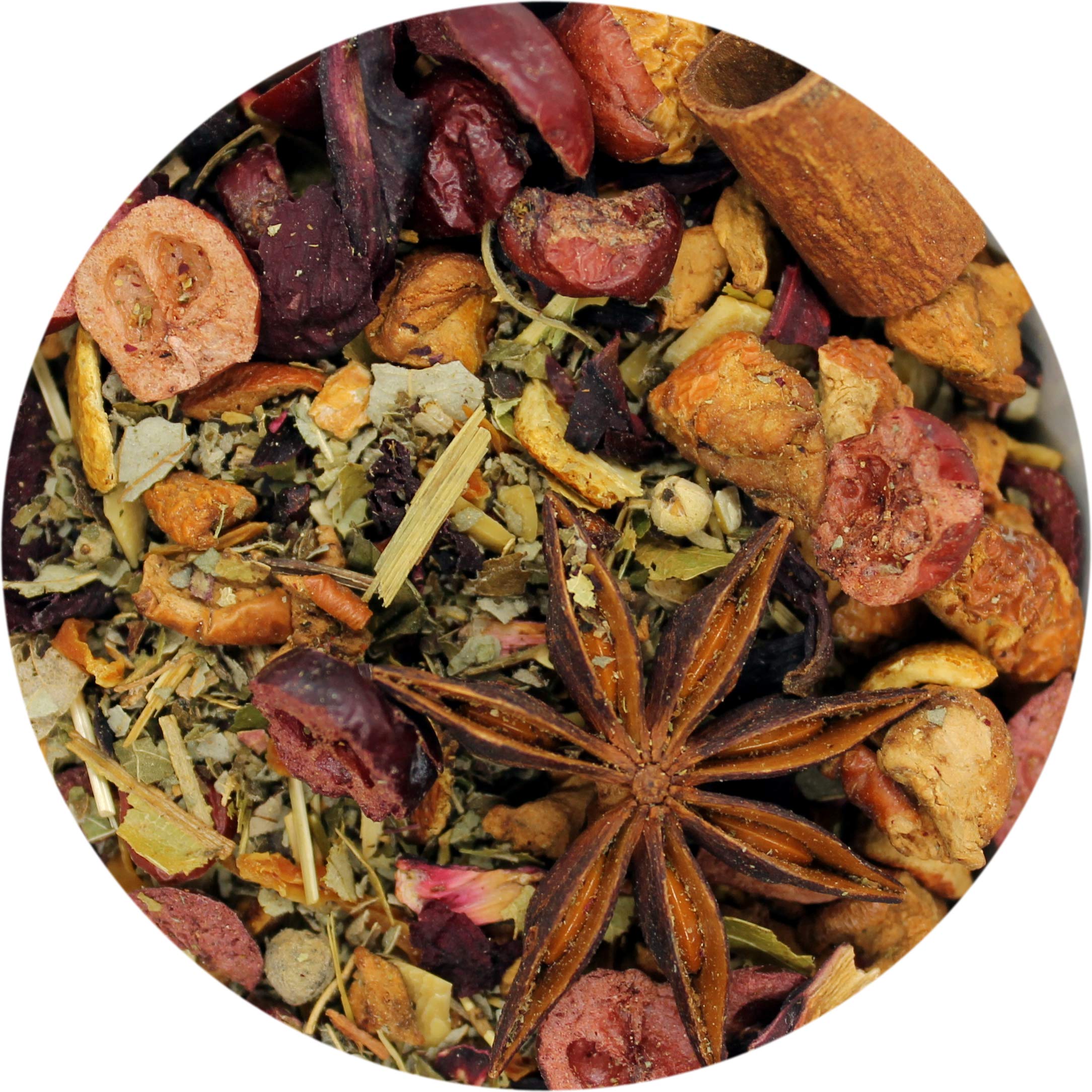 Premium Winter Solstice Fruit Tea - 20 Tea Bags for Cold Weather, Holiday Gifts & Cozy Relaxation
