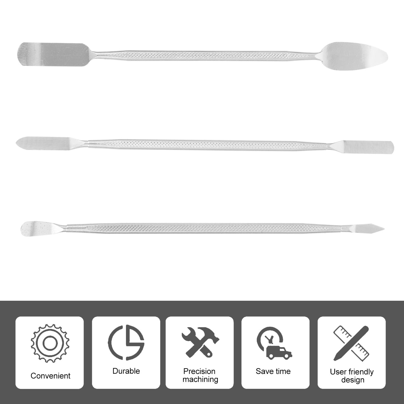 Professional Laptop Spudger Pry Tool Kit - 5-Piece Mobile Battery Prying Set with Metal Spudger & Watch Battery Opener | Perfect for iPhone, Samsung Screen Repair & Electronics Maintenance | Computer, Smartphone, Tablet Repair Tools