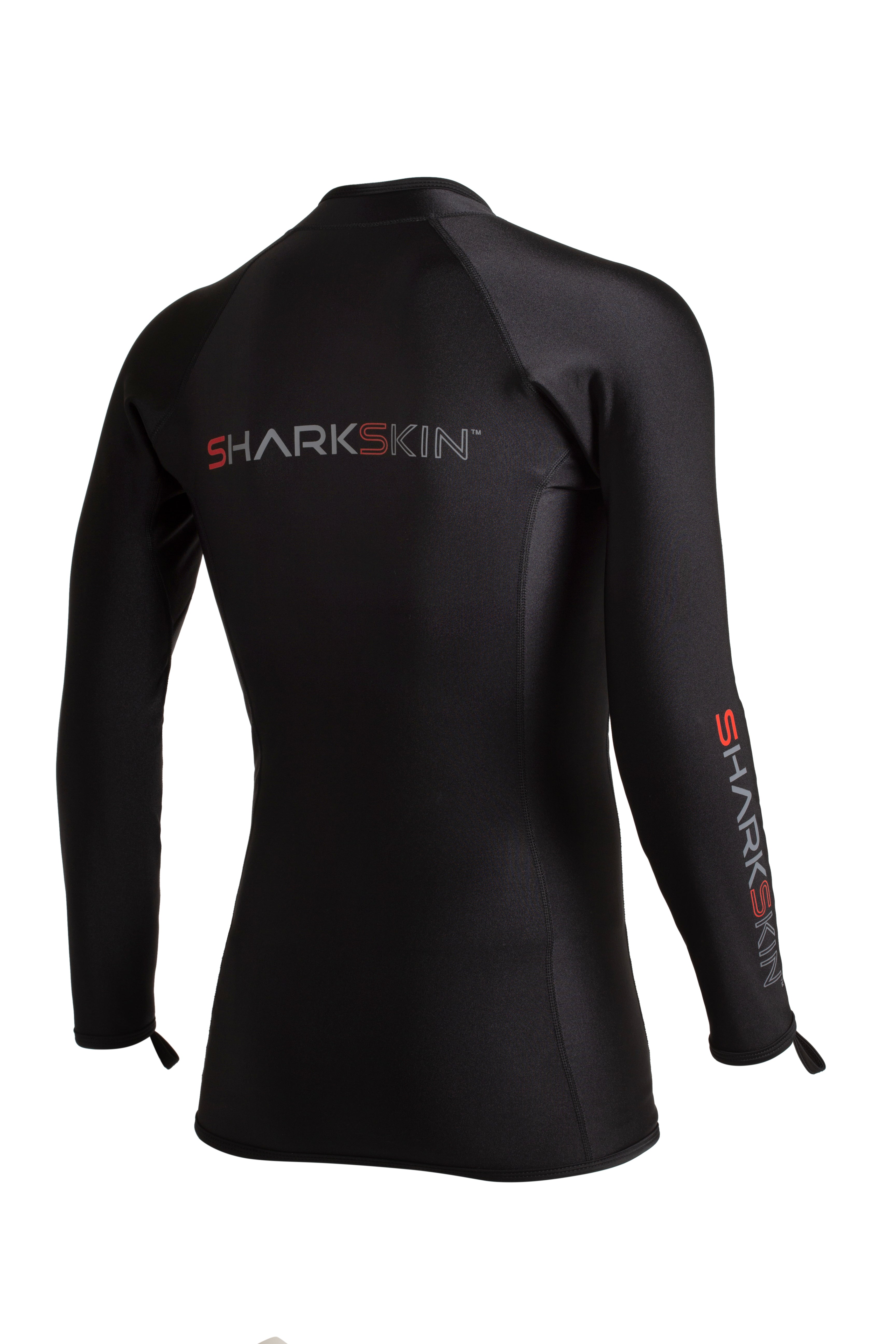Men's Chillproof Long Sleeve Zip-Up Top - Lightweight Thermal Shirt for Outdoor Activities & Winter Sports