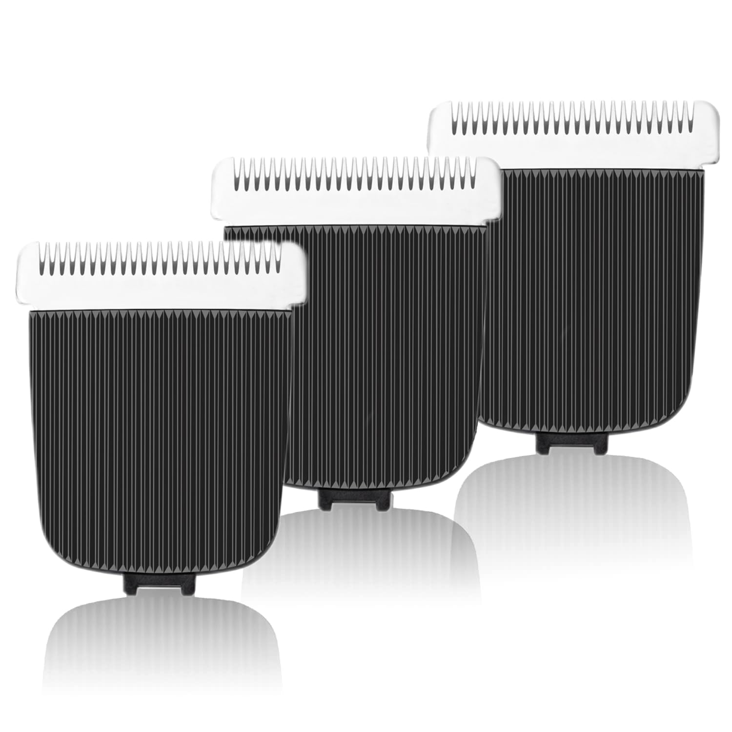 Manscaped Lawn Mower Replacement Blades (3 Pack) - Compatible with Lawn Mower 4.0, 3.0 & 2.0 Electric Groin Hair Trimmers - Hygienic Snap-In Clipper Blades for Precise Grooming - Perfect for Men's Body & Pubic Hair Care at Home or Travel