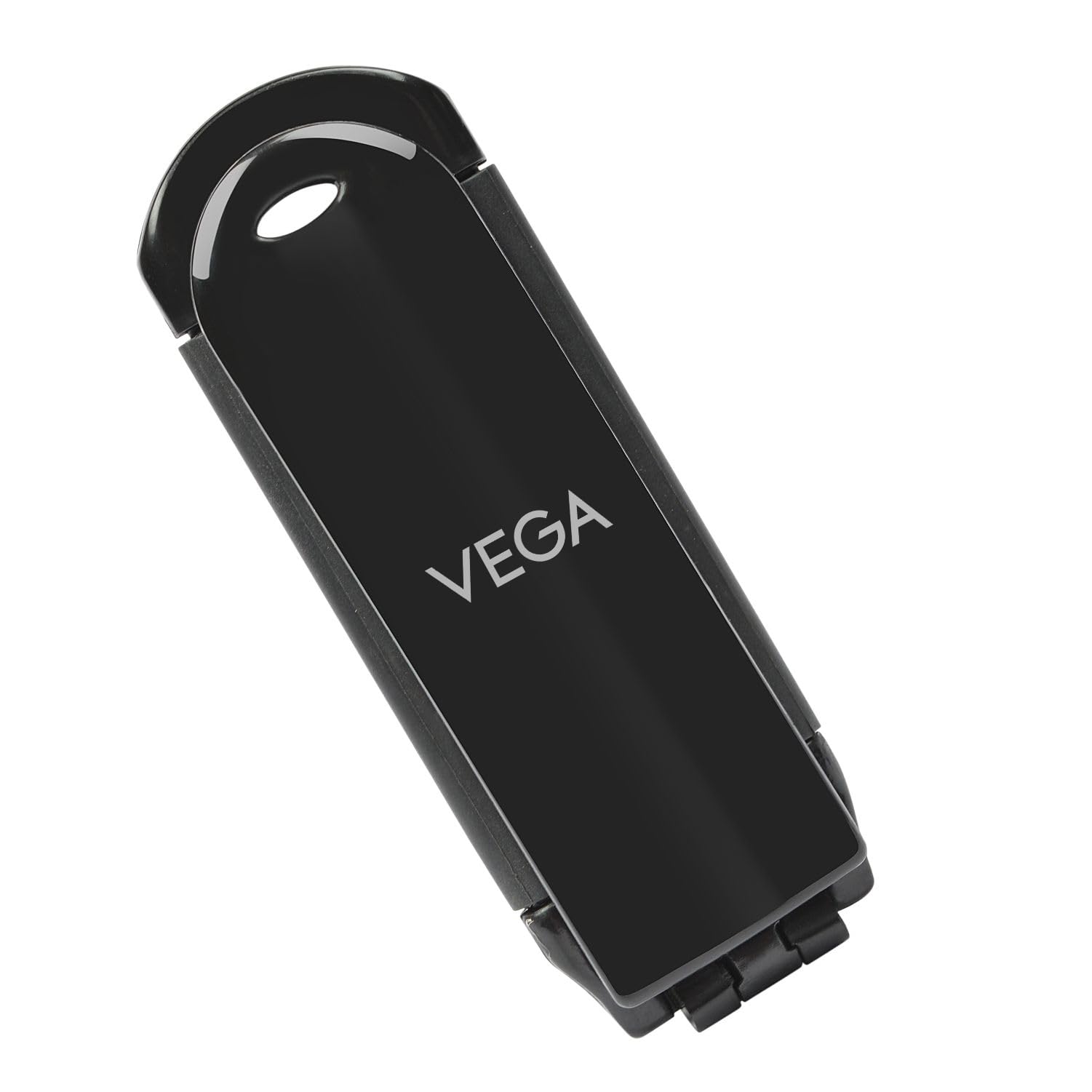 Vega Folding Hair Brush with Mirror - Compact Travel Brush for Men & Women | India's No.1 Hair Brush Brand | Perfect for Travel, Gym, Purse & On-the-Go Styling (R1-FM)