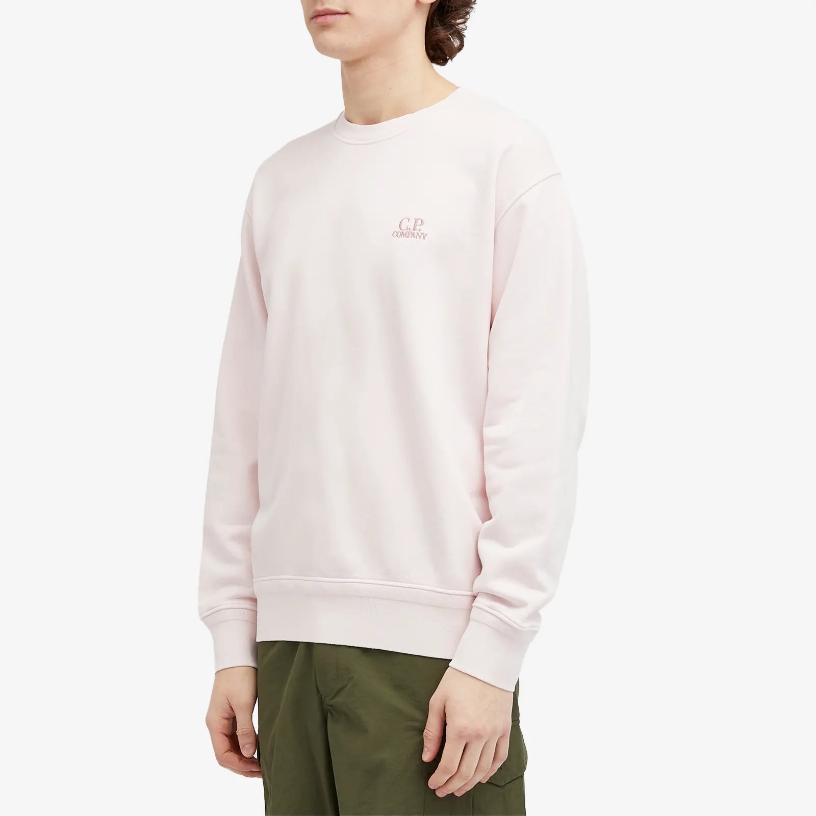 CP Company Embroidered Logo Sweatshirt for Men - Premium Cotton Pullover Hoodie with Stylish Branding - Perfect for Casual Wear, Street Style & Everyday Comfort