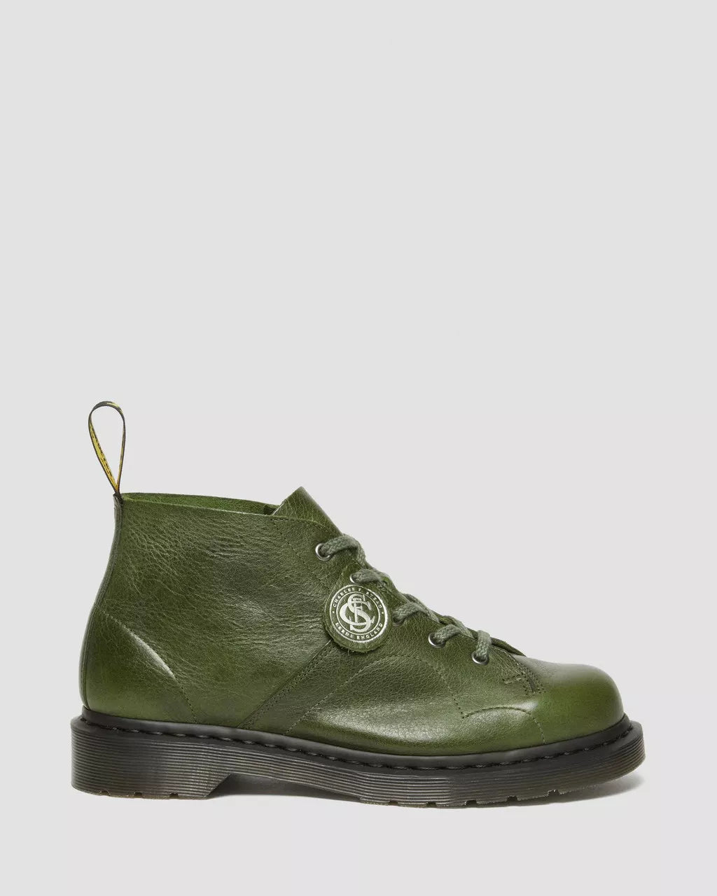 Buckingham Leather Monkey Boots for Men - Stylish & Durable Church Shoes for Casual & Outdoor Wear