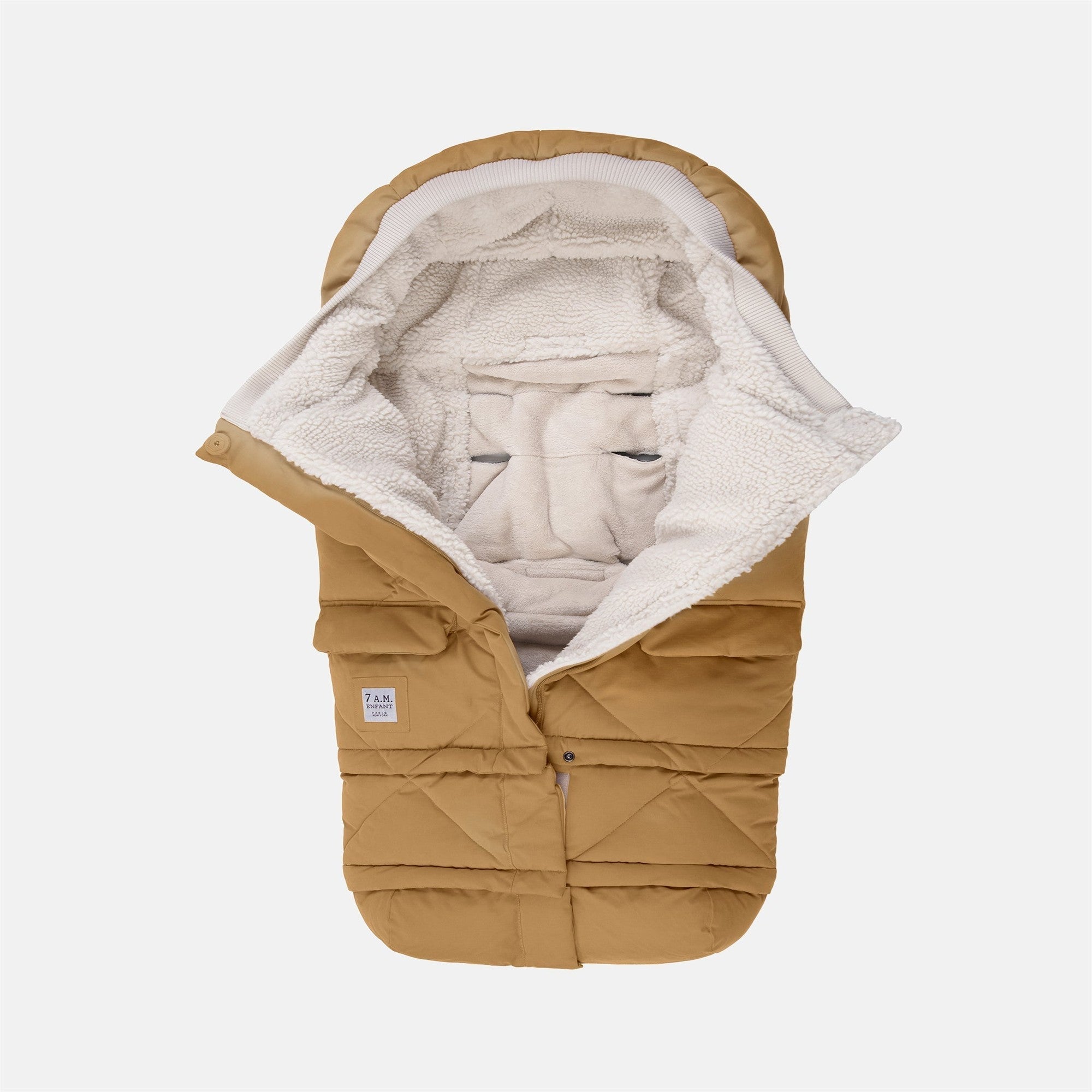 7AM Enfant Evolution 212 Sherpa Baby Blanket - Soft & Warm Fleece Blanket for Infants & Toddlers - Perfect for Strollers, Car Seats & Nursery