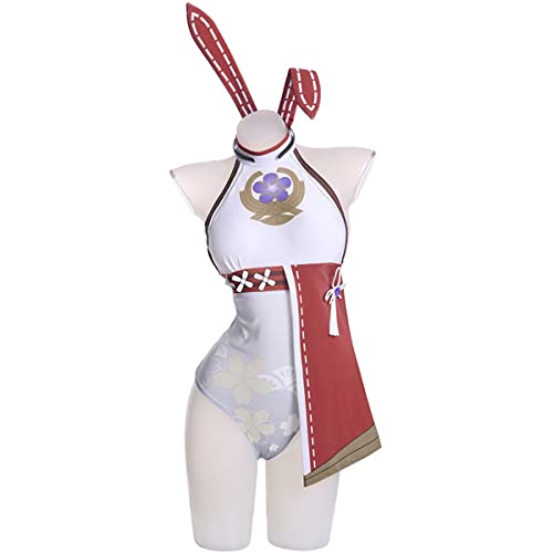 Yae Miko Bunny Girl Senpai Cosplay